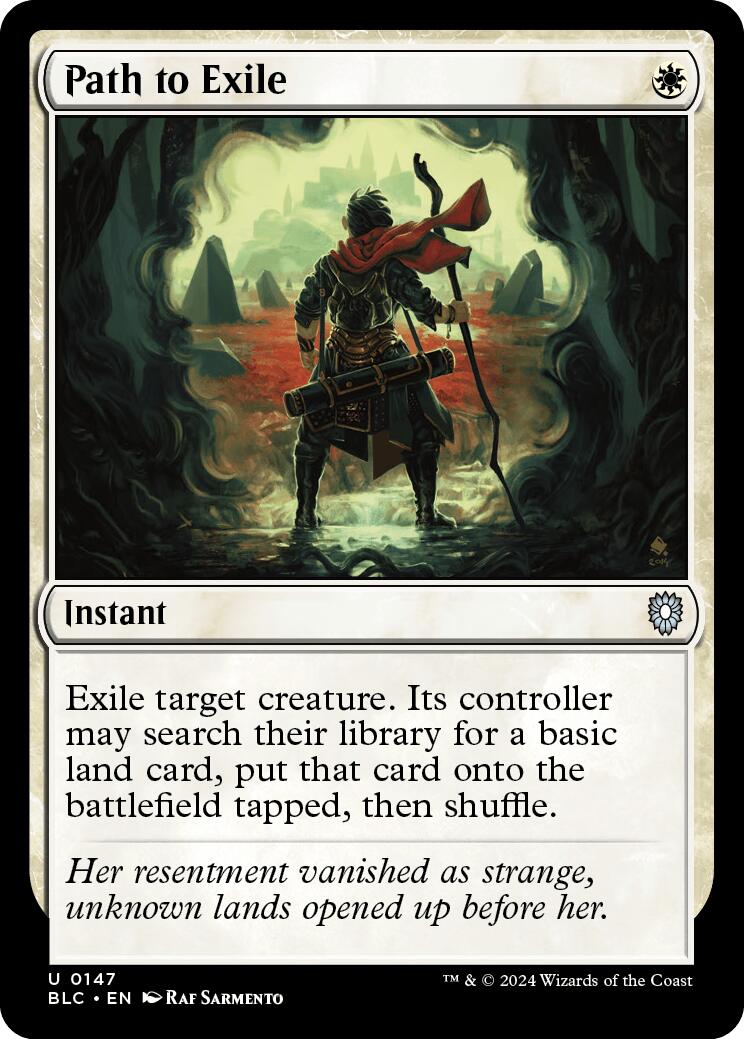 Path to Exile [Bloomburrow Commander] MTG Single Magic: The Gathering    | Red Claw Gaming