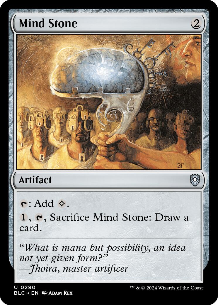 Mind Stone [Bloomburrow Commander] MTG Single Magic: The Gathering    | Red Claw Gaming