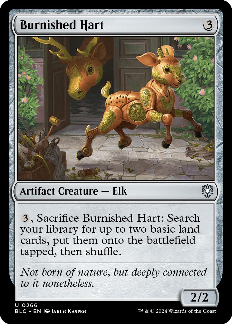 Burnished Hart [Bloomburrow Commander] MTG Single Magic: The Gathering    | Red Claw Gaming