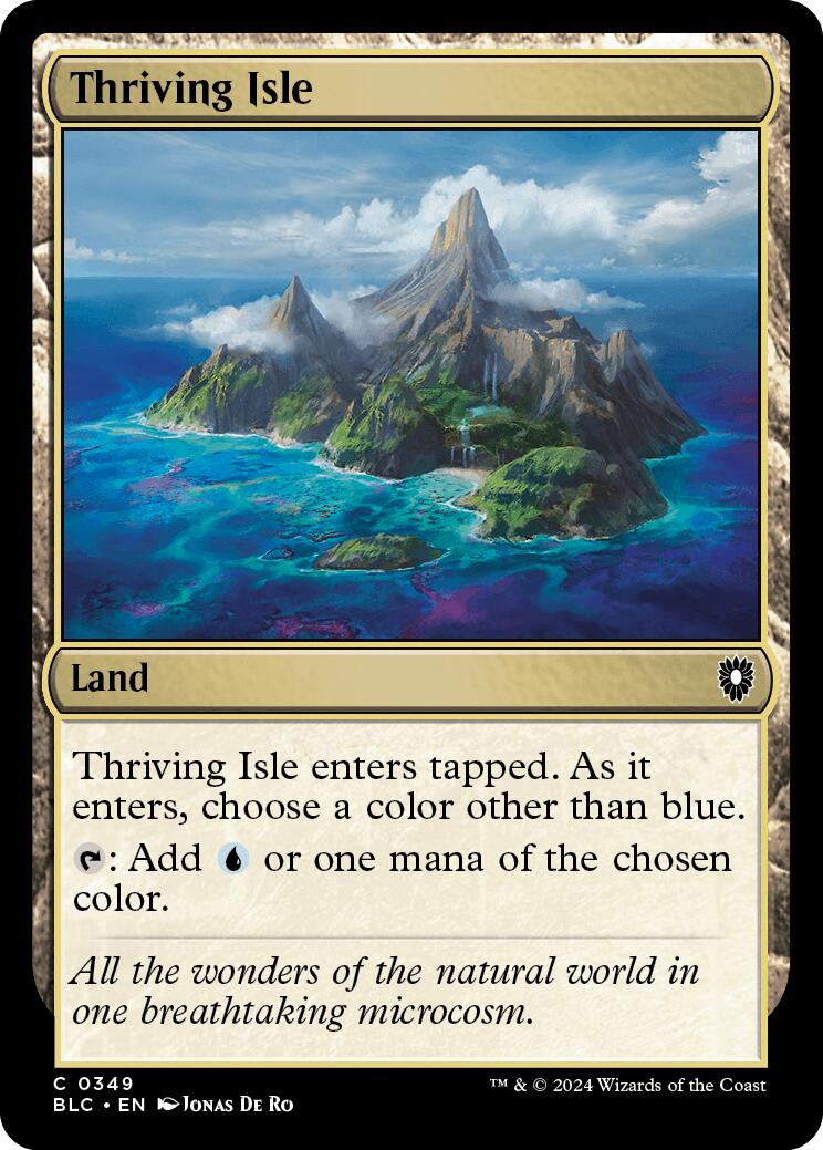 Thriving Isle [Bloomburrow Commander] MTG Single Magic: The Gathering    | Red Claw Gaming