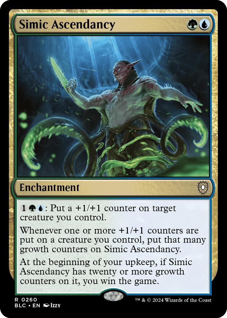 Simic Ascendancy [Bloomburrow Commander] MTG Single Magic: The Gathering    | Red Claw Gaming