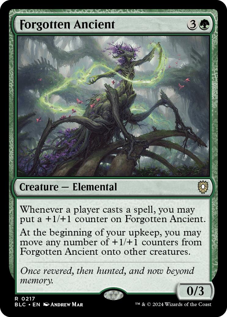 Forgotten Ancient [Bloomburrow Commander] MTG Single Magic: The Gathering    | Red Claw Gaming