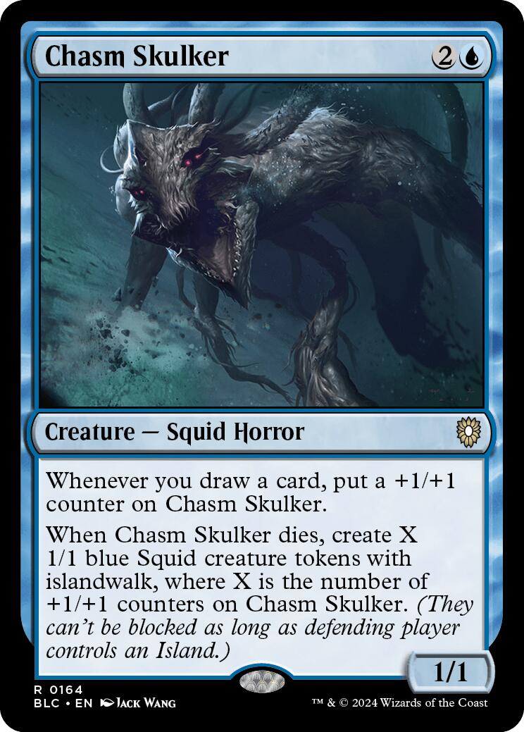 Chasm Skulker [Bloomburrow Commander] MTG Single Magic: The Gathering    | Red Claw Gaming