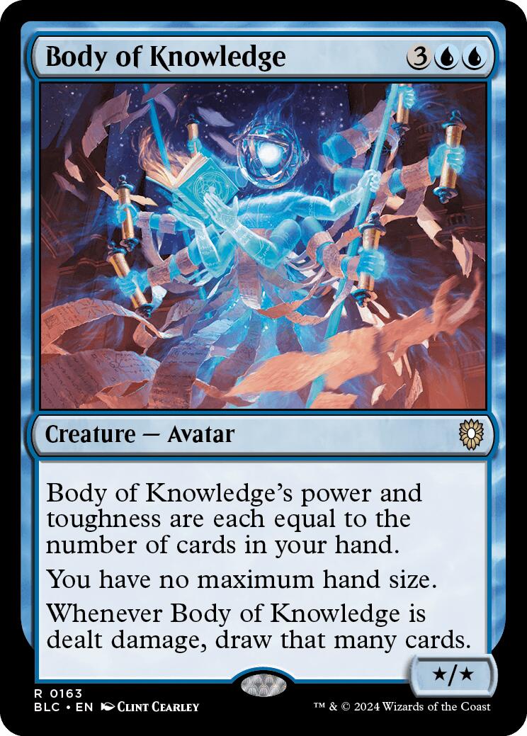 Body of Knowledge [Bloomburrow Commander] MTG Single Magic: The Gathering    | Red Claw Gaming