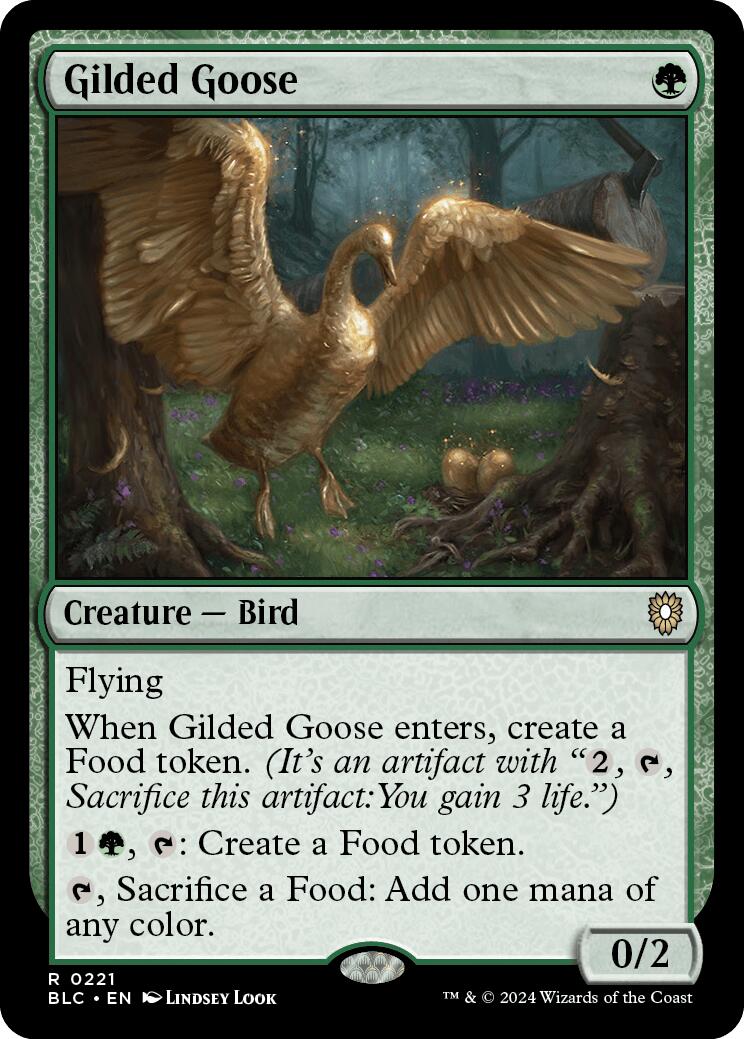 Gilded Goose [Bloomburrow Commander] MTG Single Magic: The Gathering    | Red Claw Gaming