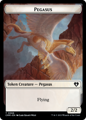 Copy (54) // Pegasus Double-Sided Token [Commander Masters Tokens] MTG Single Magic: The Gathering    | Red Claw Gaming