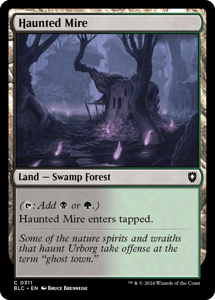 Haunted Mire [Bloomburrow Commander] MTG Single Magic: The Gathering    | Red Claw Gaming