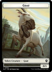 Goat // Wolf (032) Double-Sided Token [Bloomburrow Commander Tokens] MTG Single Magic: The Gathering    | Red Claw Gaming