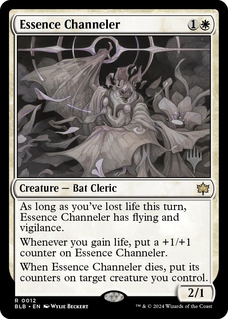 Essence Channeler (Promo Pack) [Bloomburrow Promos] MTG Single Magic: The Gathering    | Red Claw Gaming