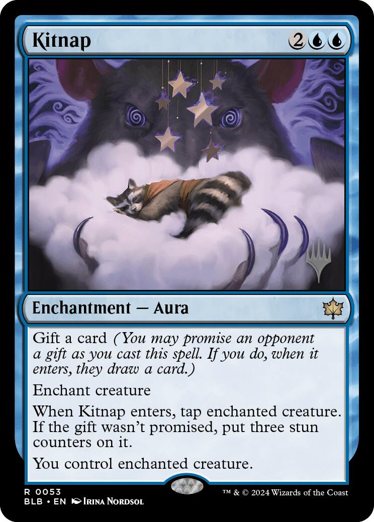 Kitnap (Promo Pack) [Bloomburrow Promos] MTG Single Magic: The Gathering    | Red Claw Gaming