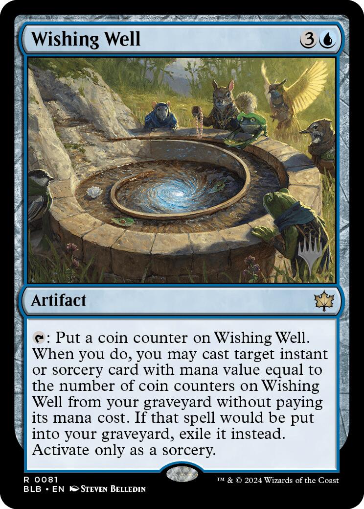 Wishing Well (Promo Pack) [Bloomburrow Promos] MTG Single Magic: The Gathering    | Red Claw Gaming