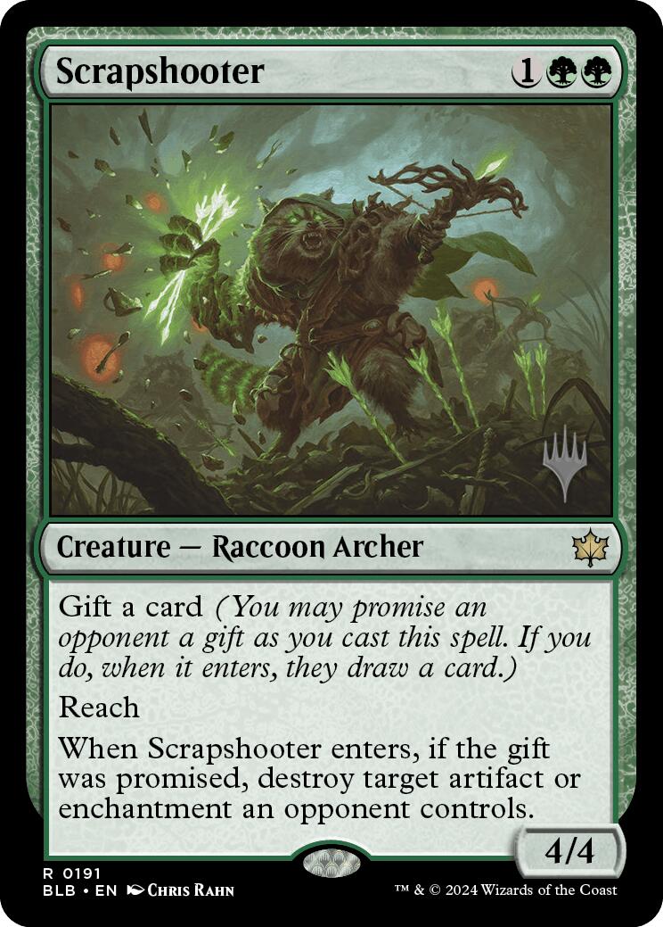 Scrapshooter (Promo Pack) [Bloomburrow Promos] MTG Single Magic: The Gathering    | Red Claw Gaming