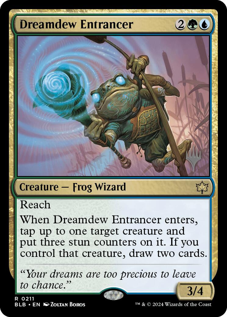 Dreamdew Entrancer (Promo Pack) [Bloomburrow Promos] MTG Single Magic: The Gathering    | Red Claw Gaming