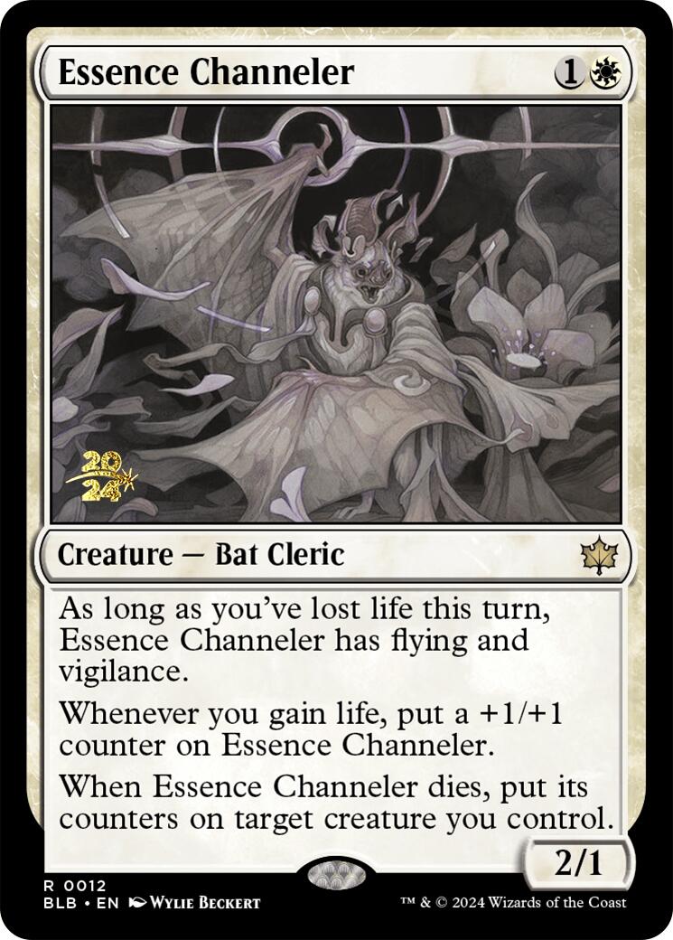 Essence Channeler [Bloomburrow Prerelease Promos] MTG Single Magic: The Gathering    | Red Claw Gaming