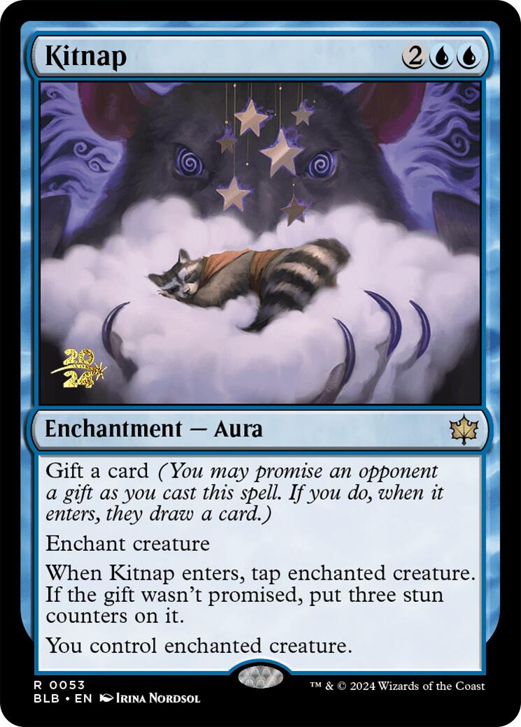 Kitnap [Bloomburrow Prerelease Promos] MTG Single Magic: The Gathering    | Red Claw Gaming