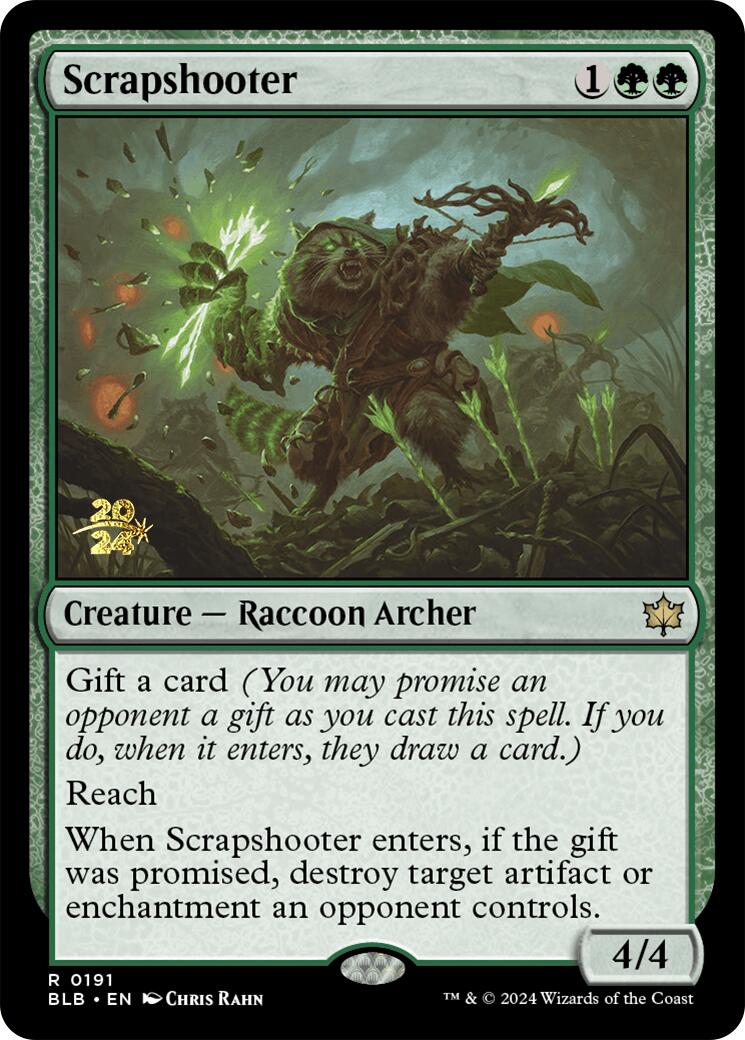 Scrapshooter [Bloomburrow Prerelease Promos] MTG Single Magic: The Gathering    | Red Claw Gaming