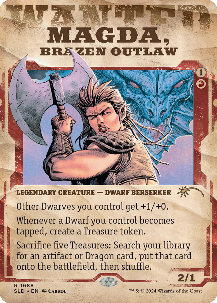 Magda, Brazen Outlaw [Secret Lair Drop Series] MTG Single Magic: The Gathering    | Red Claw Gaming