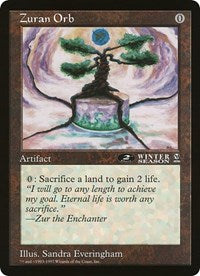 Zuran Orb (Oversized) [Oversize Cards] MTG Single Magic: The Gathering    | Red Claw Gaming