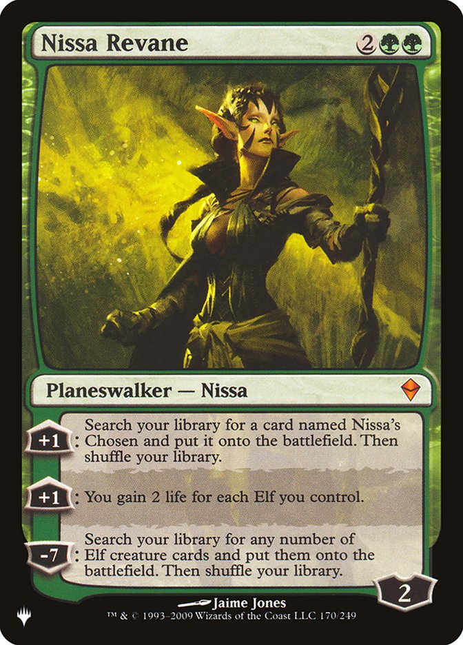 Nissa Revane [The List] MTG Single Magic: The Gathering    | Red Claw Gaming