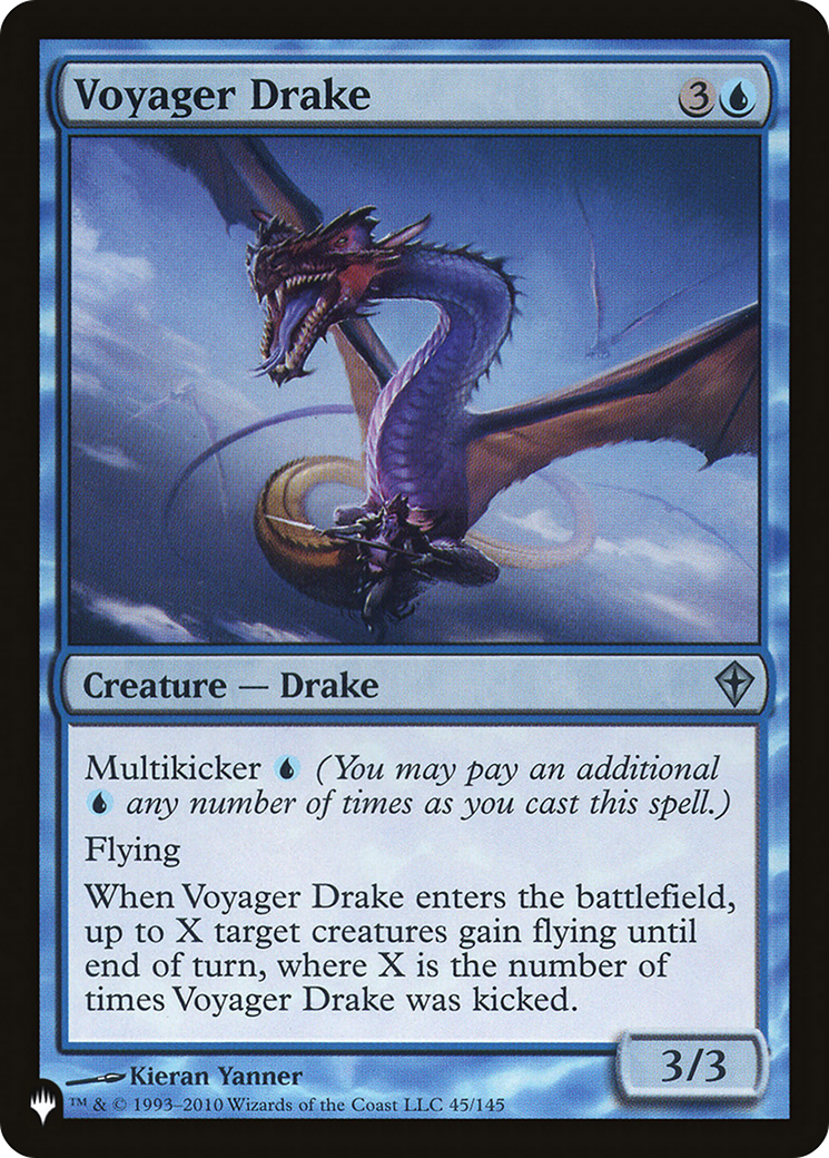 Voyager Drake [The List Reprints] MTG Single Magic: The Gathering    | Red Claw Gaming