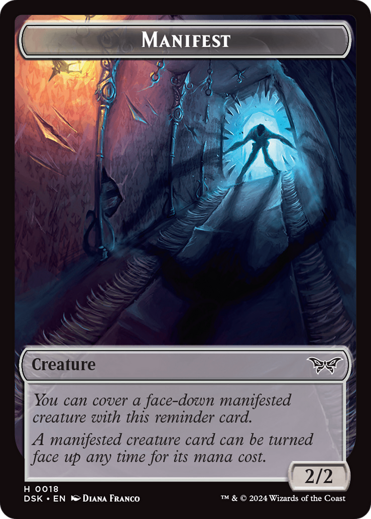 Manifest [Duskmourn: House of Horror] MTG Single Magic: The Gathering    | Red Claw Gaming