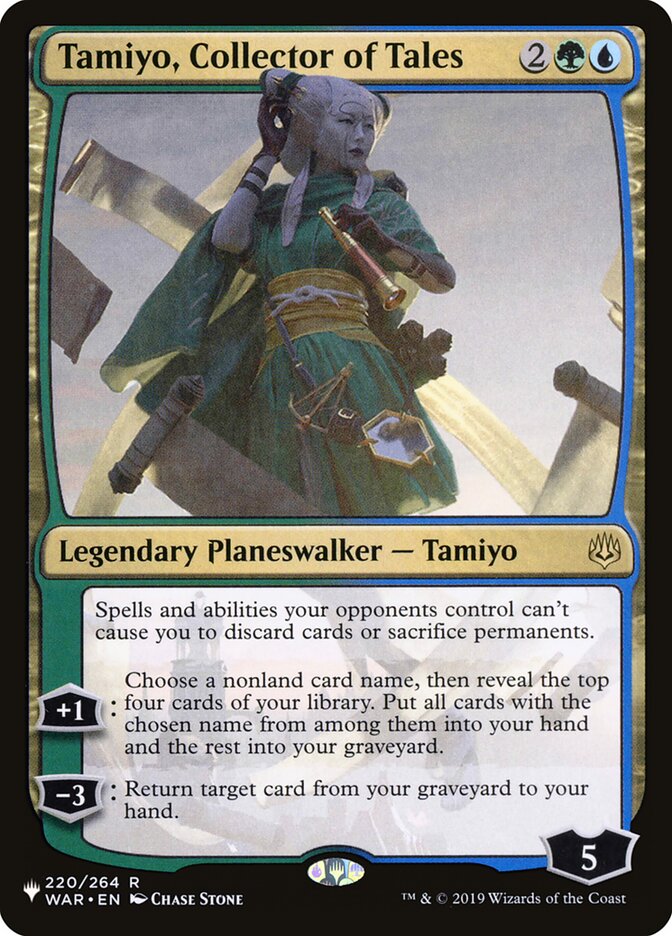 Tamiyo, Collector of Tales [The List] MTG Single Magic: The Gathering    | Red Claw Gaming