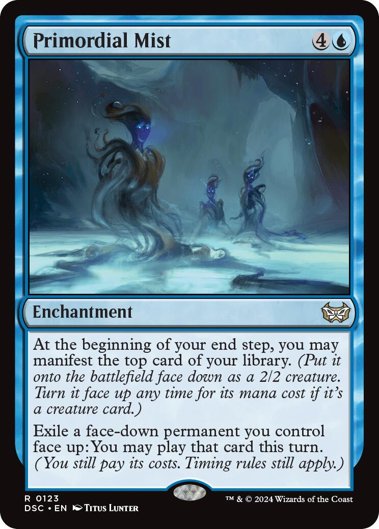 Primordial Mist [Duskmourn: House of Horror Commander] MTG Single Magic: The Gathering    | Red Claw Gaming