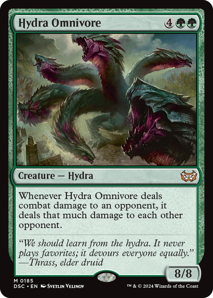 Hydra Omnivore [Duskmourn: House of Horror Commander] MTG Single Magic: The Gathering    | Red Claw Gaming