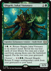 Shigeki, Jukai Visionary [Duskmourn: House of Horror Commander] MTG Single Magic: The Gathering    | Red Claw Gaming