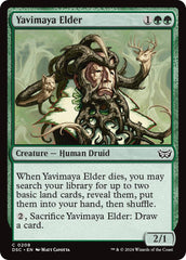 Yavimaya Elder [Duskmourn: House of Horror Commander] MTG Single Magic: The Gathering    | Red Claw Gaming