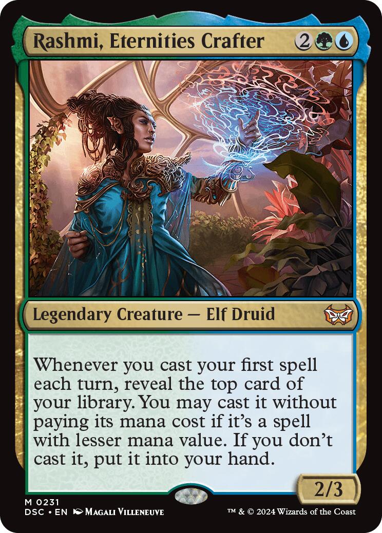 Rashmi, Eternities Crafter [Duskmourn: House of Horror Commander] MTG Single Magic: The Gathering    | Red Claw Gaming