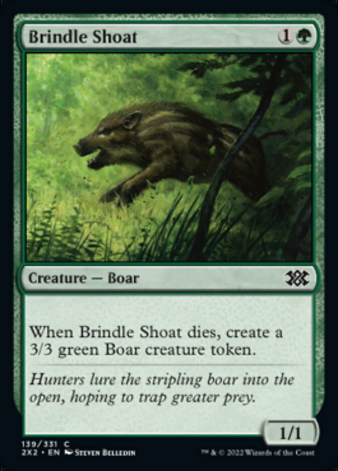 Brindle Shoat [Double Masters 2022] MTG Single Magic: The Gathering    | Red Claw Gaming