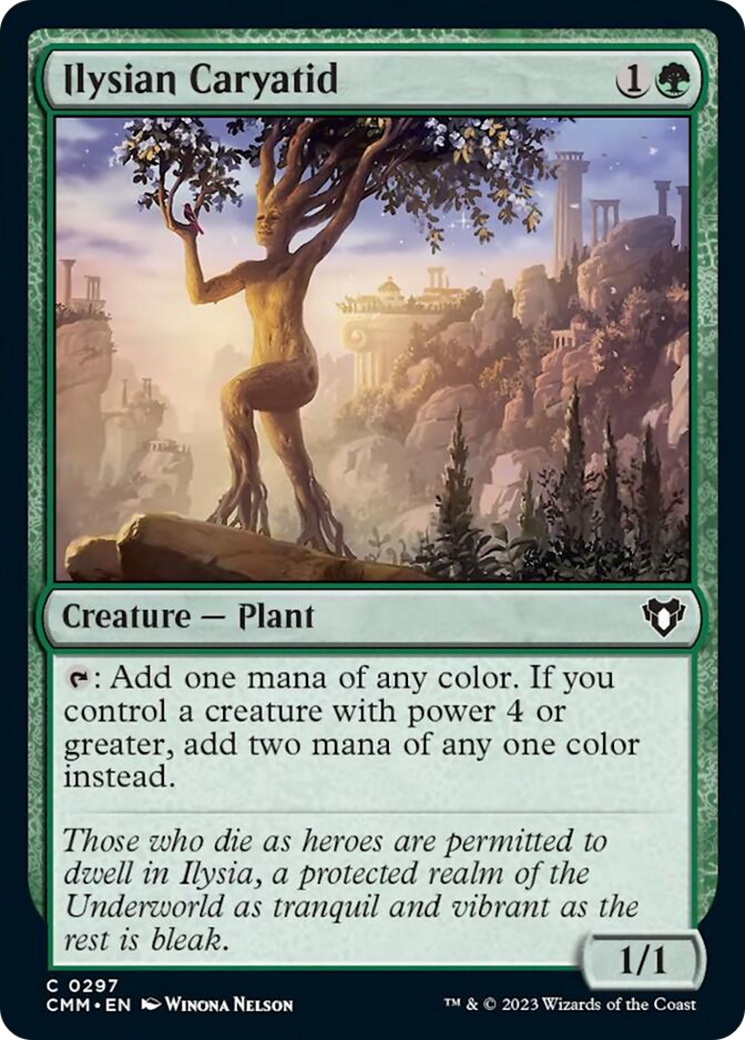 Ilysian Caryatid [Commander Masters] MTG Single Magic: The Gathering    | Red Claw Gaming