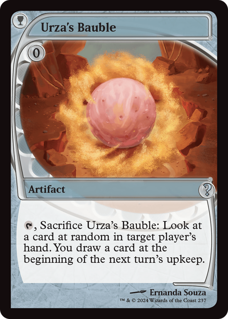 Urza's Bauble (Future Sight) [Mystery Booster 2] MTG Single Magic: The Gathering    | Red Claw Gaming