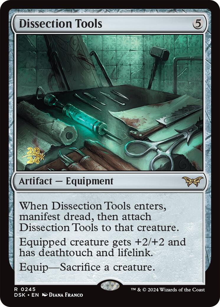 Dissection Tools [Duskmourn: House of Horror Prerelease Promos] MTG Single Magic: The Gathering    | Red Claw Gaming