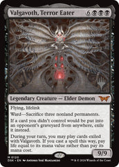 Valgavoth, Terror Eater [Duskmourn: House of Horror Promos] MTG Single Magic: The Gathering    | Red Claw Gaming