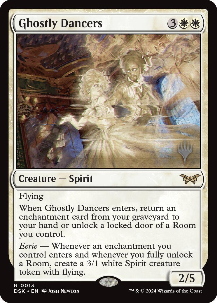 Ghostly Dancers [Duskmourn: House of Horror Promos] MTG Single Magic: The Gathering    | Red Claw Gaming