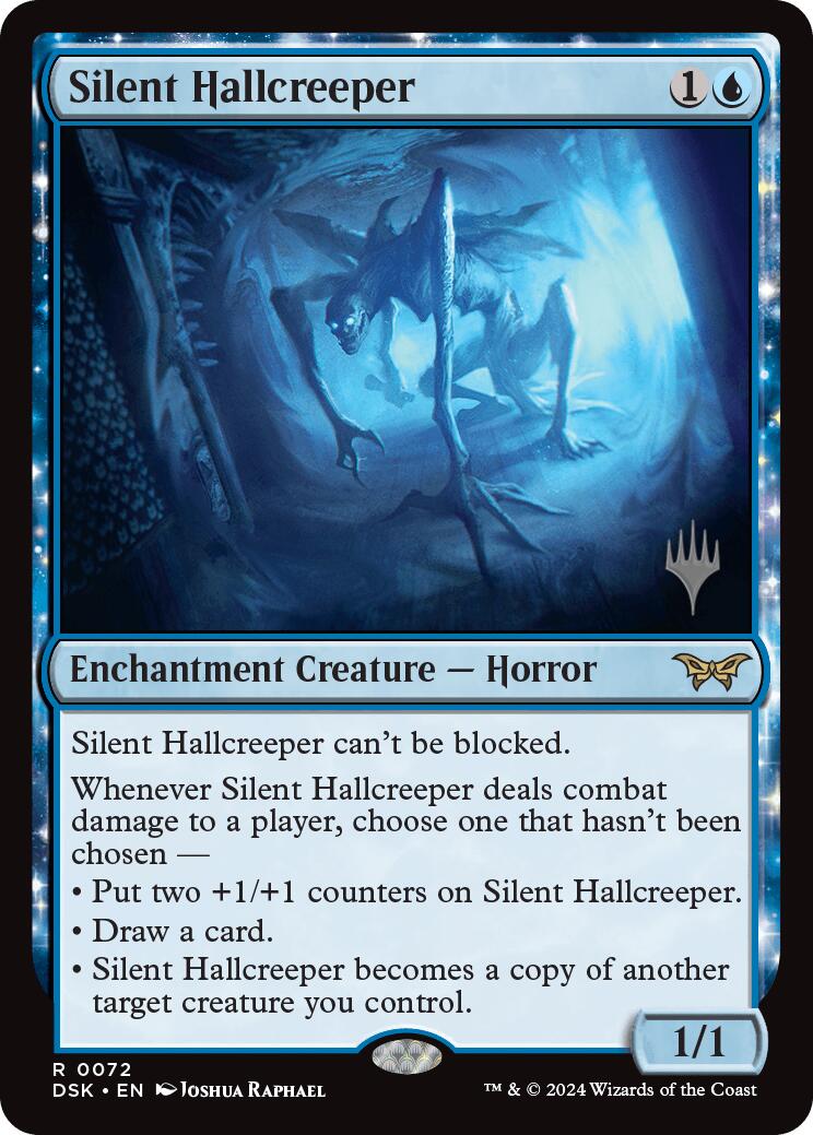 Silent Hallcreeper [Duskmourn: House of Horror Promos] MTG Single Magic: The Gathering    | Red Claw Gaming