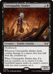 Unstoppable Slasher (0119) [Duskmourn: House of Horror Promos] MTG Single Magic: The Gathering    | Red Claw Gaming