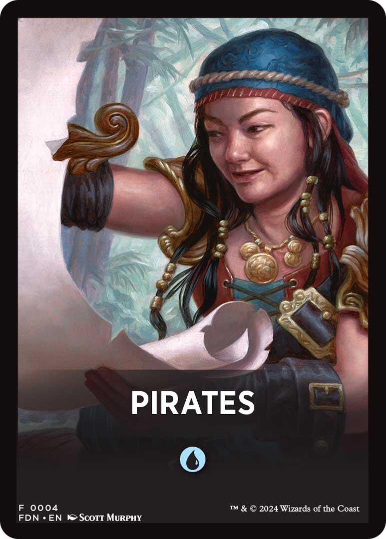 Pirates Theme Card [Foundations Tokens] | Red Claw Gaming