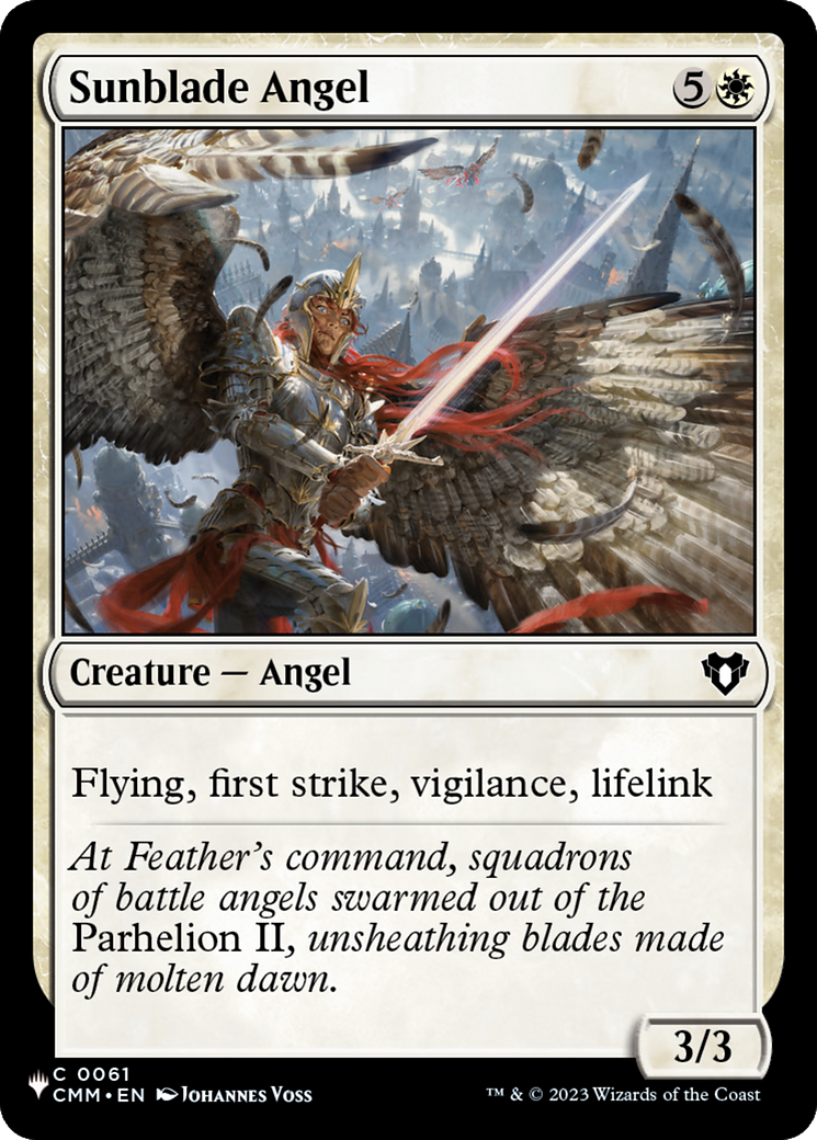 Sunblade Angel [The List] MTG Single Magic: The Gathering | Red Claw Gaming