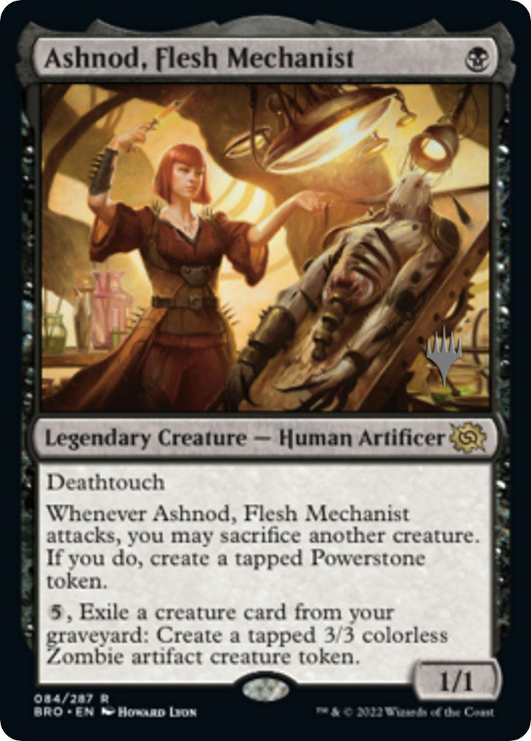 Ashnod, Flesh Mechanist (Promo Pack) [The Brothers' War Promos] MTG Single Magic: The Gathering    | Red Claw Gaming