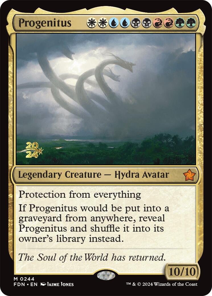 Progenitus [Foundations Prerelease Promos] MTG Single Magic: The Gathering    | Red Claw Gaming