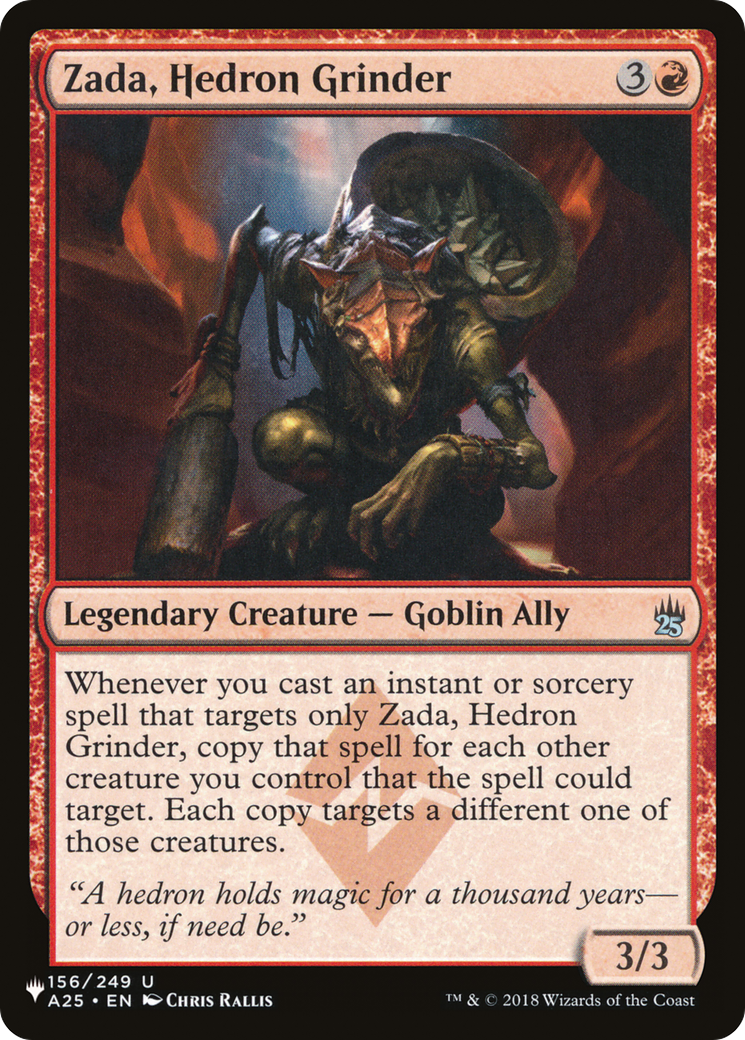 Zada, Hedron Grinder [The List Reprints] MTG Single Magic: The Gathering    | Red Claw Gaming