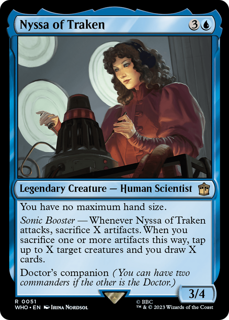 Nyssa of Traken [Doctor Who] MTG Single Magic: The Gathering    | Red Claw Gaming