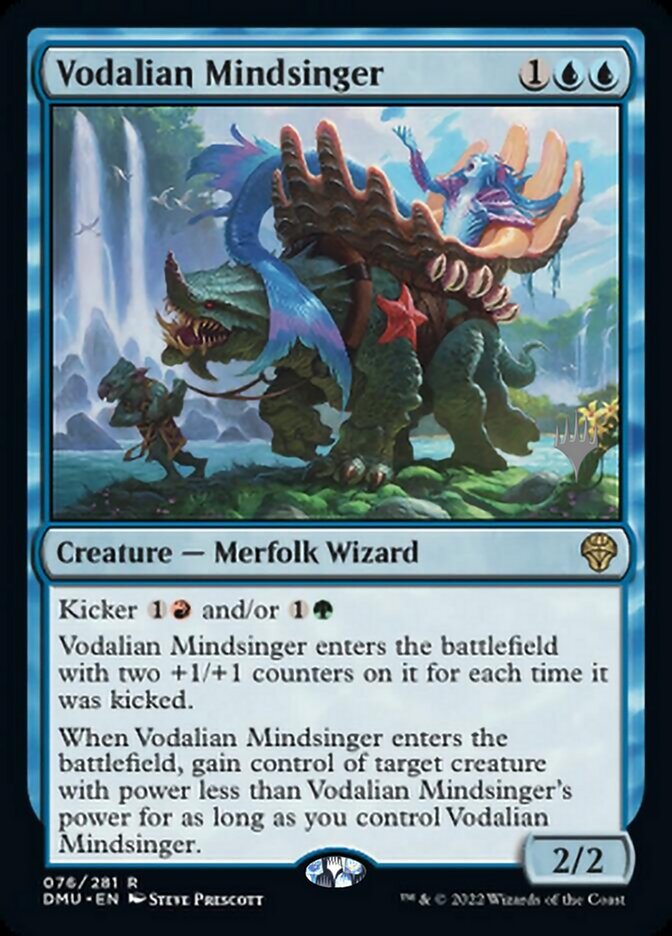 Vodalian Mindsinger (Promo Pack) [Dominaria United Promos] MTG Single Magic: The Gathering    | Red Claw Gaming