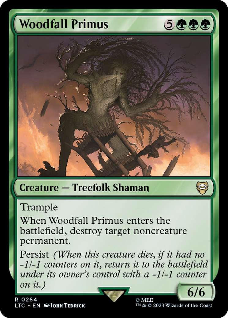 Woodfall Primus [The Lord of the Rings: Tales of Middle-Earth Commander] MTG Single Magic: The Gathering    | Red Claw Gaming