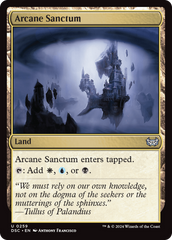 Arcane Sanctum [Duskmourn: House of Horror Commander] MTG Single Magic: The Gathering    | Red Claw Gaming