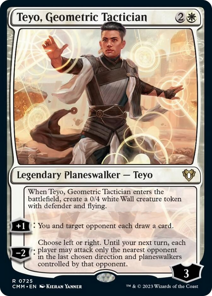 Teyo, Geometric Tactician [Commander Masters] MTG Single Magic: The Gathering    | Red Claw Gaming