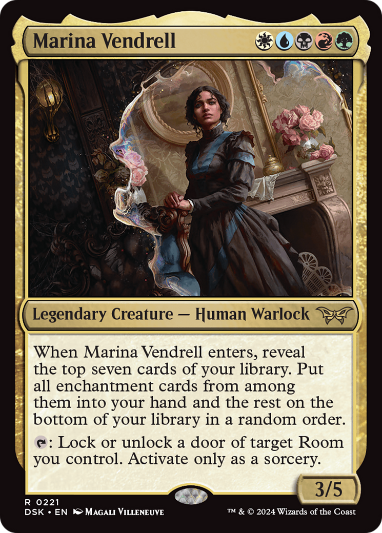 Marina Vendrell [Duskmourn: House of Horror] MTG Single Magic: The Gathering | Red Claw Gaming